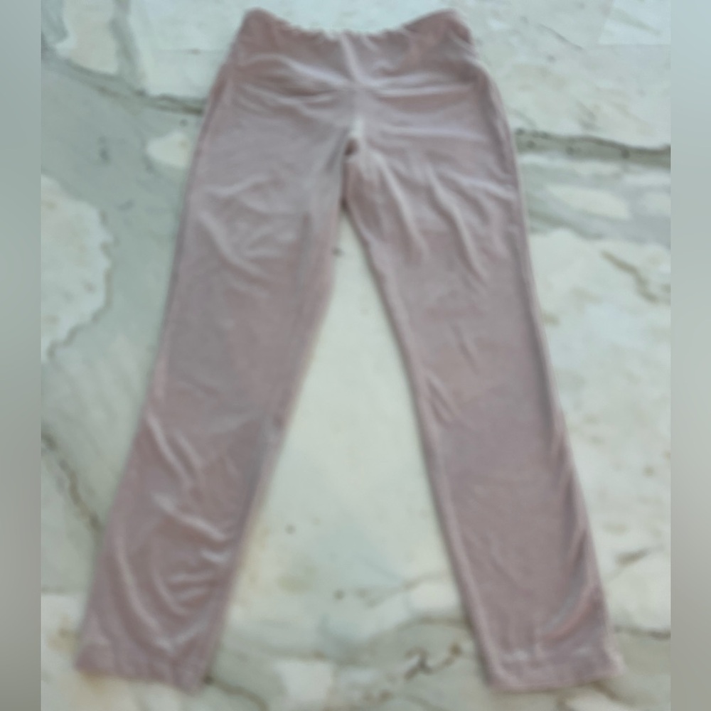 NEW BALANCE PINK NUDE YOGA WORKOUT PANTS SIZE SMALL